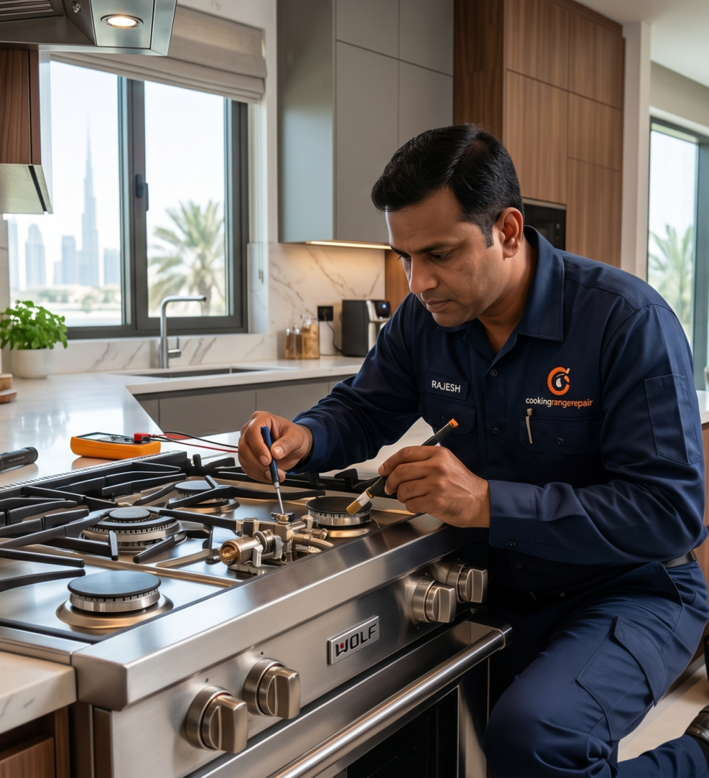 expert cooking range Repair dubai